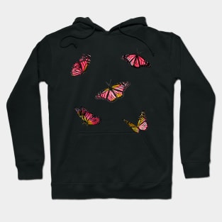 Strawberry Lemonade Glitch Butterflies Sticker Pack Hoodie